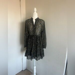 Floral Long Sleeve Dress